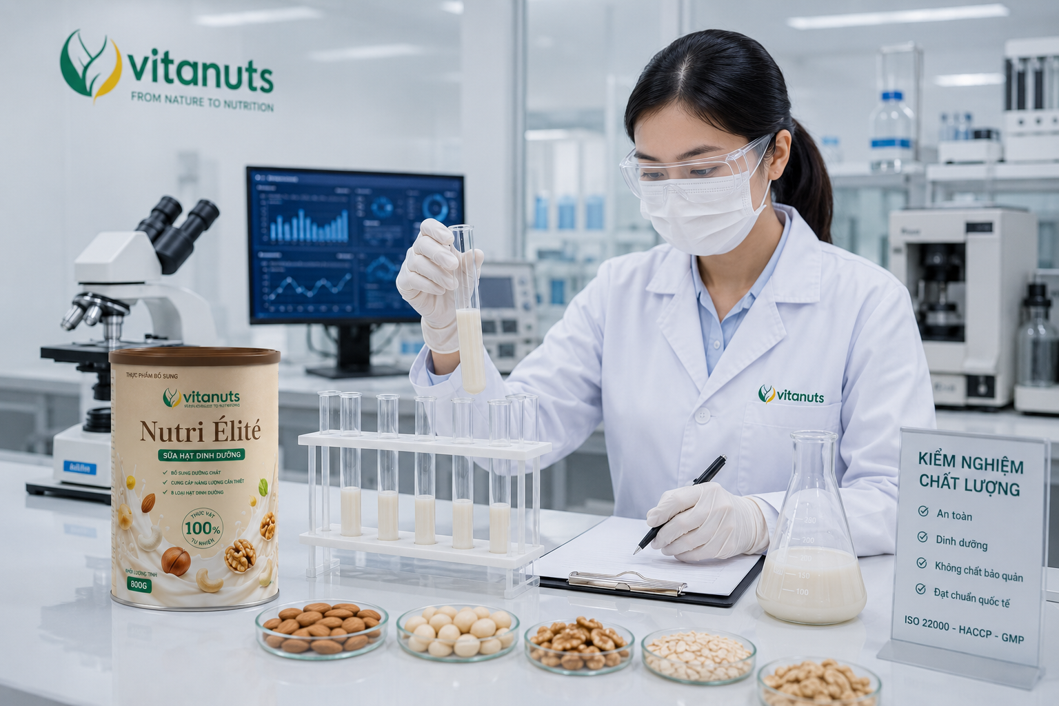 Mỗi lon sữa đều trải qua kiểm định nghiêm ngặt